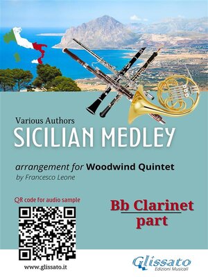 cover image of Bb Clarinet part--"Sicilian Medley" for Woodwind Quintet